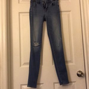 American outfitters ripped jeans